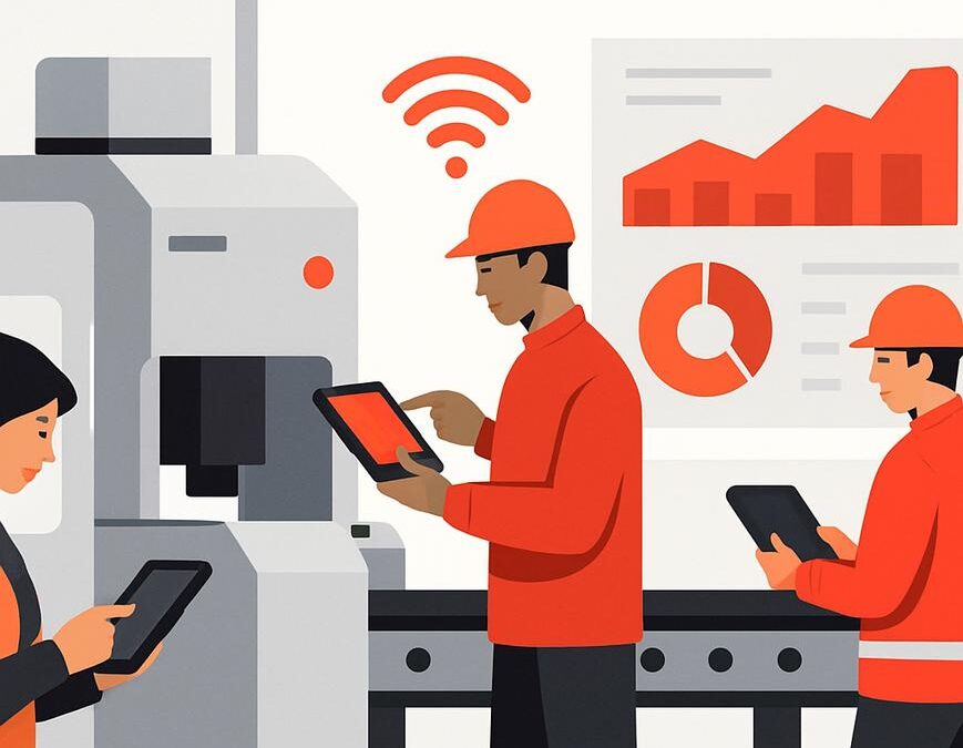 Optimiser l’Efficacité Globale des Équipements (OEE) avec un Système de Connexion Intelligente