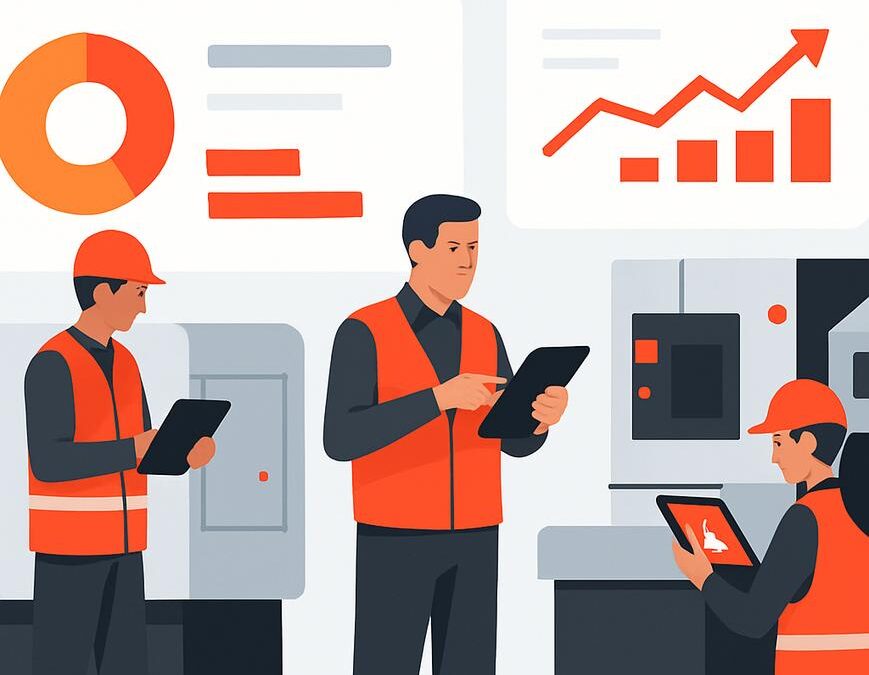 Exemple de rapport OEE : Améliorez l’efficacité de vos équipements avec TeepTrak