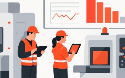 Comprendre et utiliser le OEE Waterfall Chart pour améliorer la performance industrielle