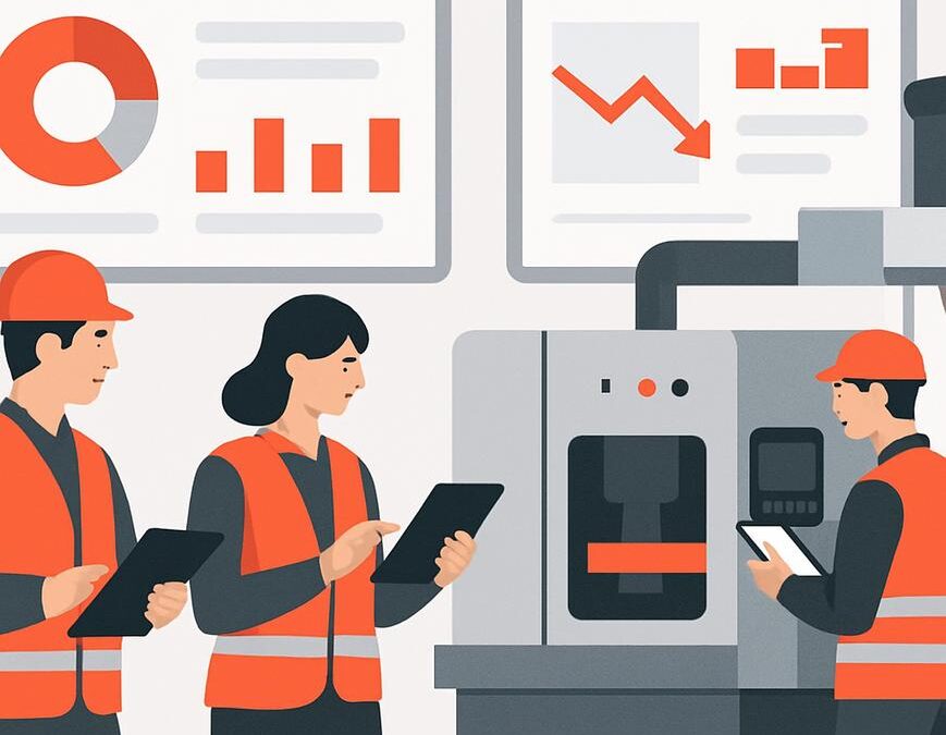 Comprender los factores OEE para mejorar la eficiencia global de los equipos