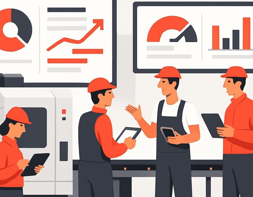 Entender la diferencia: Tiempo de actividad vs OEE para mejorar el rendimiento industrial
