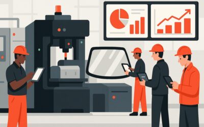 Comprendre l’OEE vs OEM pour la performance industrielle des pare-brise