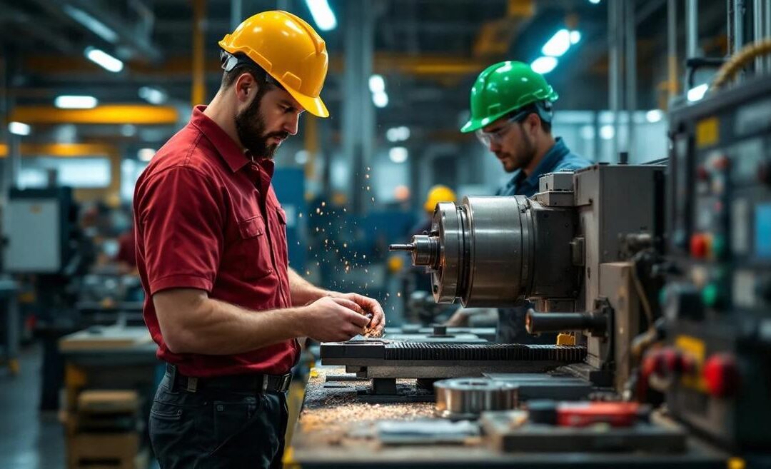 Optimierung der OEE in der diskreten Fertigung