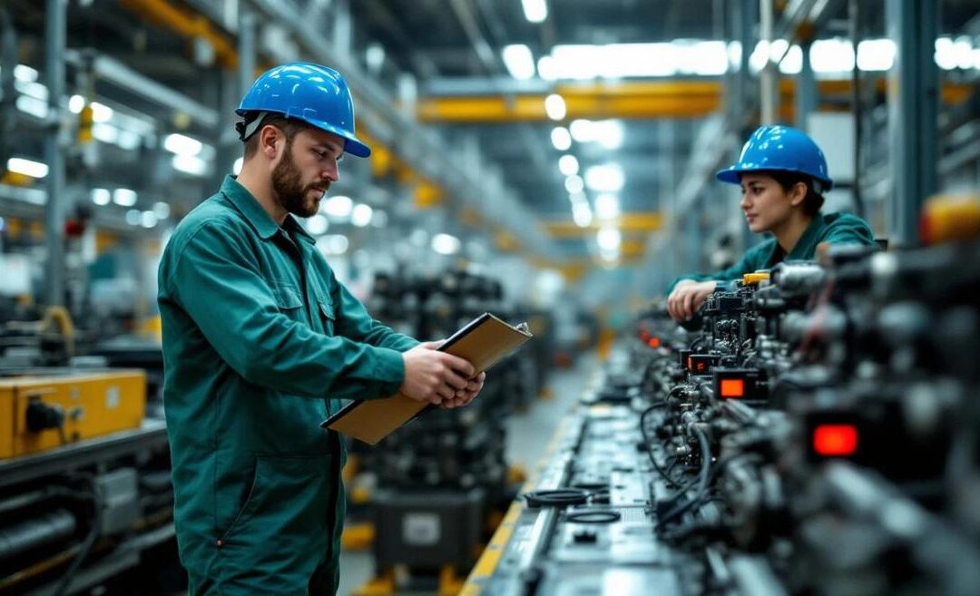 OEE y TPM: mejorar la eficiencia global de los equipos